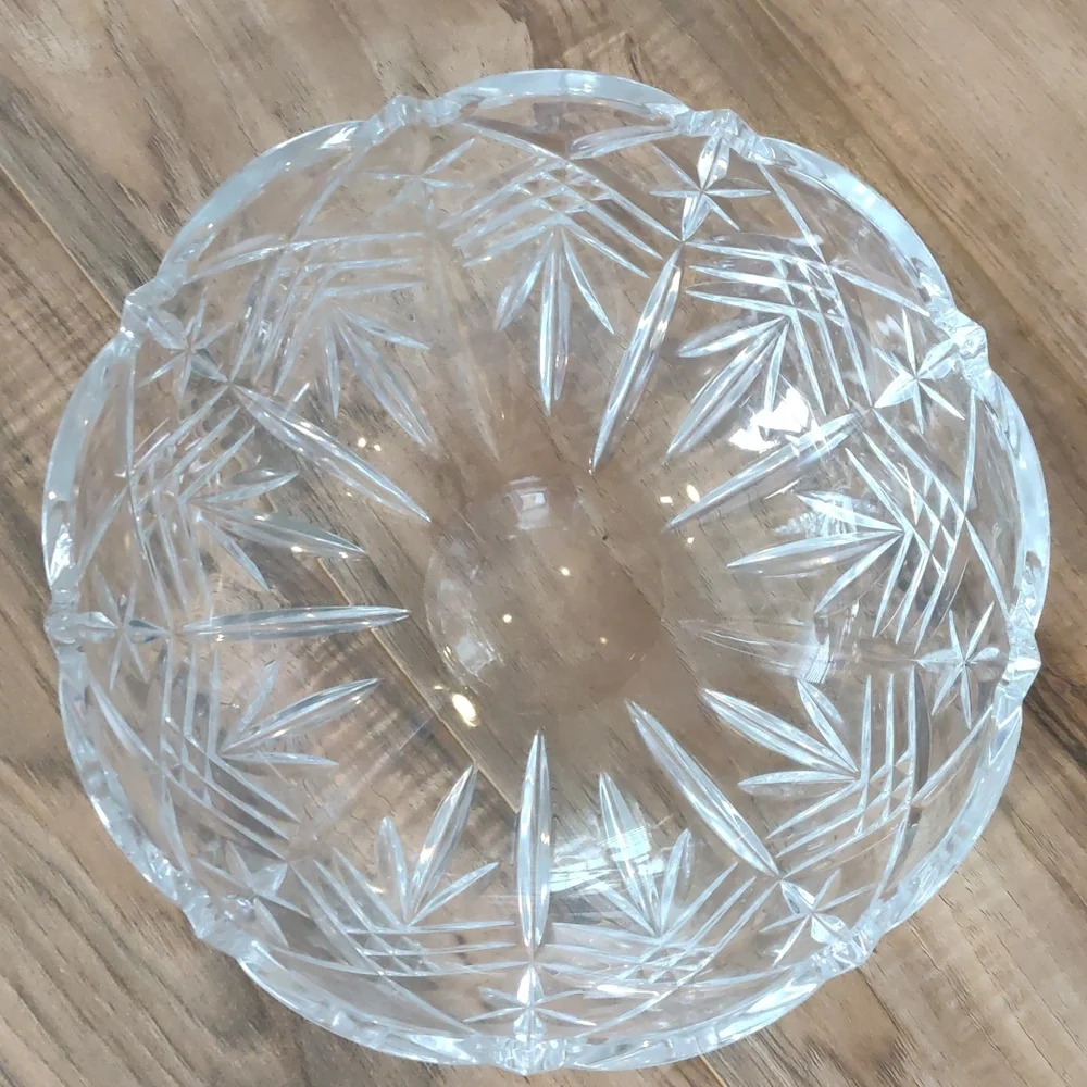 EUC Crystal Bohemia Bowl